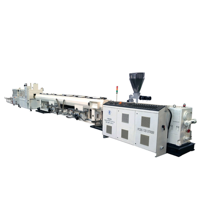 comprar Alto rendimiento Vida útil más larga Consumo más bajo 32-110 mm Máquina de producción de tuberías de PVC de doble y única estación online manufacture
