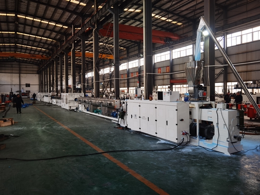 comprar SHENZHEN HYPET Máquina de fabricación de tuberías de PVC de alta velocidad, Línea de producción de extrusión de tuberías de alto relleno PVC-O online manufacture