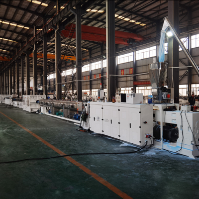 comprar SHENZHEN HYPET Máquina de fabricación de tuberías de PVC de alta velocidad, Línea de producción de extrusión de tuberías de alto relleno PVC-O online manufacture