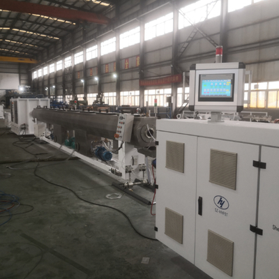 comprar Shenzhen HYPET 200-400mm PVC ABA/ABC 3 layers Pipe Production Line online manufacture