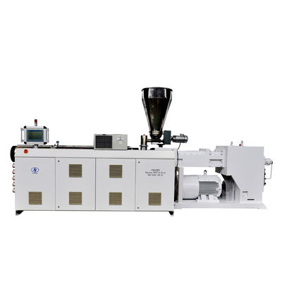 comprar Reducción de caja de engranajes compacta de alto par de distribución HYPS75/28 extrusora de doble tornillo paralela con doble doble con una potencia de 350 kg/h online manufacture
