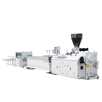 comprar Tubo eléctrico del Pvc que hace cadena de producción del tubo de la máquina/PVC cuatro estaciones 16-32m m online manufacture