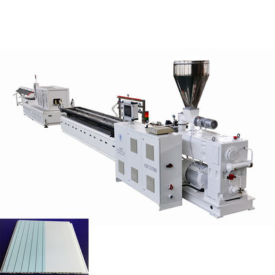 comprar 450-600mm PVC para el techo, la pared y el techo, el panel de decoración de la máquina de hacer extrusora de tornillos gemelos HYZS80/156 55kw online manufacture