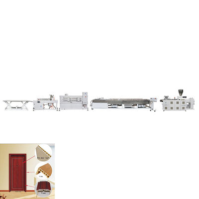 comprar Cadena de producción de la puerta de la máquina/WPC de la protuberancia del tablero de la puerta de WPC online manufacture