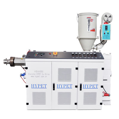 comprar HYSJ60/33 Extrusora de plástico de tornillo único con motor de 37 kW y 4 zonas de calefacción de barril online manufacture