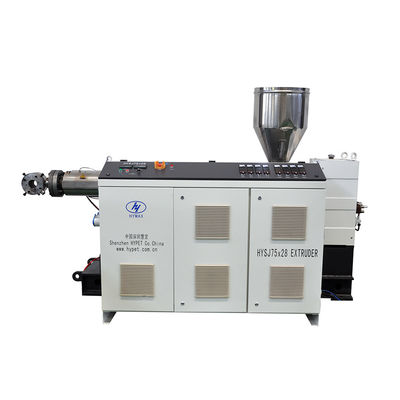 comprar Máquina del extrusor de solo tornillo/máquina estándar HYSJ75/28 del extrusor de solo tornillo online manufacture