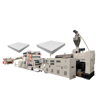 comprar WPC PVC libre de piel de espuma dura de cartón de corteza de plástico máquina de extrusión para muebles de decoración de la casa publicidad online manufacture