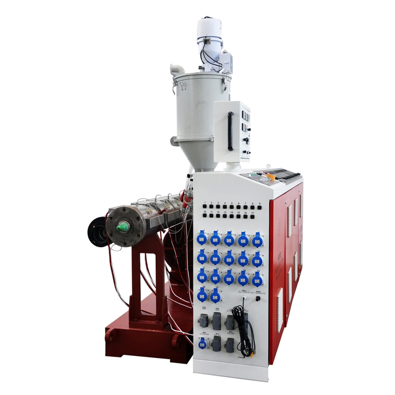 velocidad HYSJ65/33 55kw Extrusora de tornillo único para tubos PPR/PPH de tres capas de tubos compuestos PPR