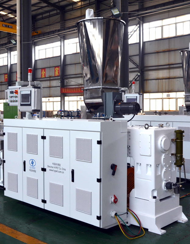ZS65/132 Máquina de extrusión cónica de doble tornillo para la línea de producción de perfiles exteriores de WPC