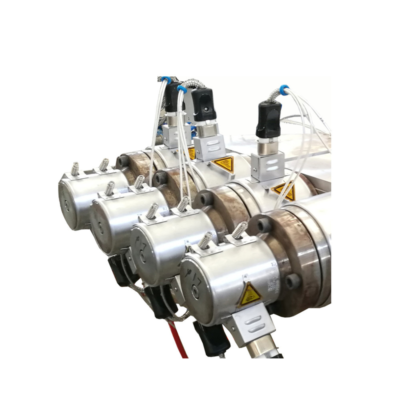 Máquina de extrusión de línea de producción de PVC UPVC CPVC de cuatro tubos de alta producción 16-32 mm 20-63 mm para tubería de drenaje de tubos de conducto