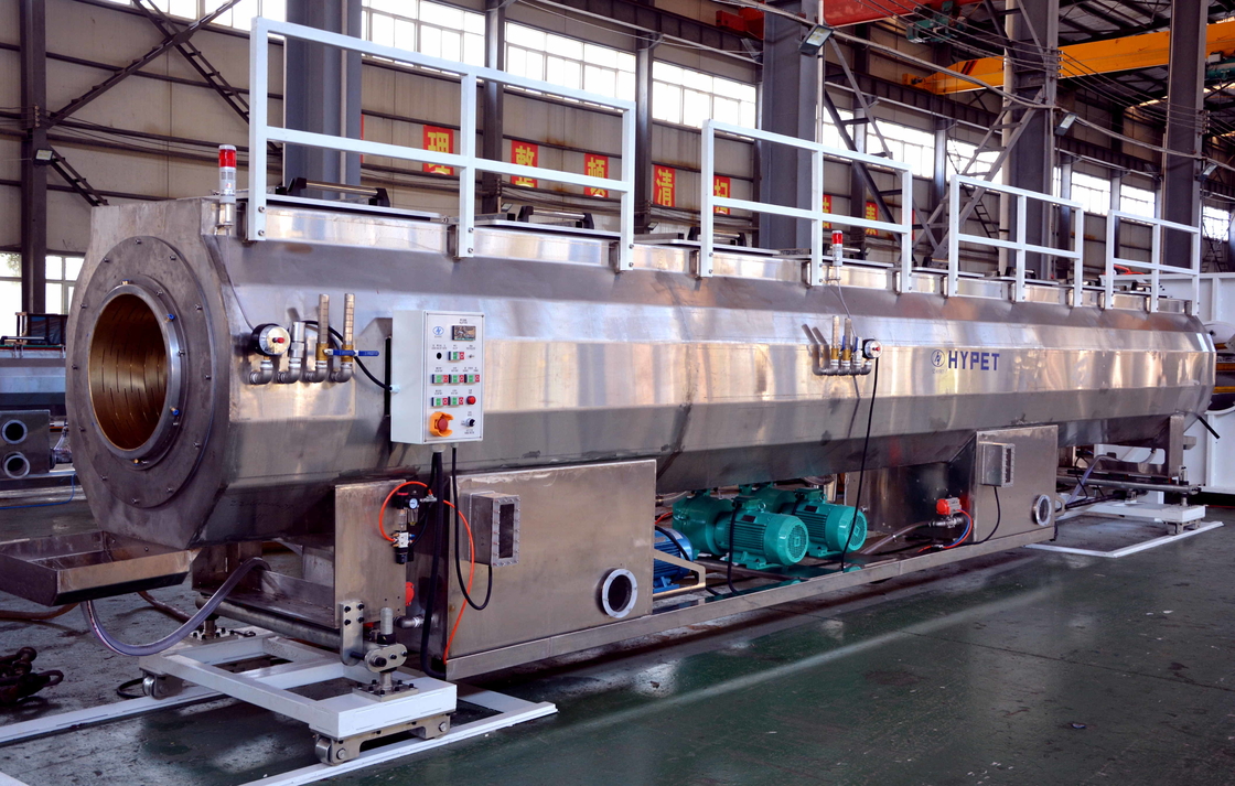 Línea de producción de tuberías de PVC de gran tamaño de alta producción HYPET315/400/500/630mm Máquina de fabricación de tuberías por extrusora gemela cónica ZS92/188