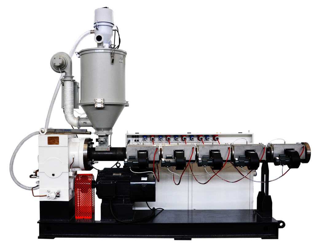 HYSJ55/34 Extrusora de tornillo único de 37kw para tubos químicos de agua/gas a presión de HDPE PE PERT
