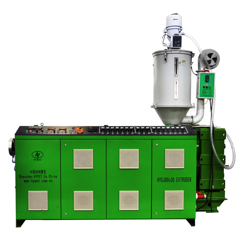 SJ90/28 45kw Motor 220kg/h Extrusora de tornillo único para PPR PPH Tubo de agua fría caliente en tres capas de doble estación