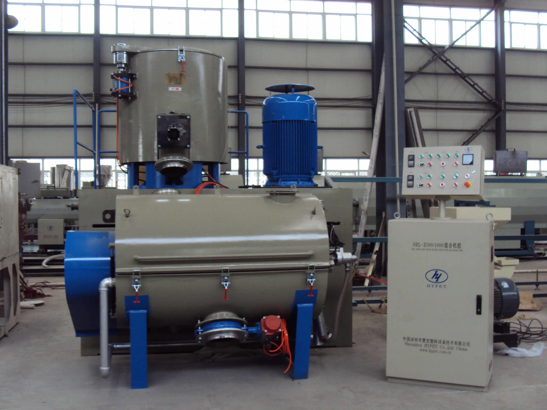 PLC control automático de doble velocidad mezclador de gran tamaño inversor famoso mezclador de gran tamaño máquina 1000/3500L para plástico gra