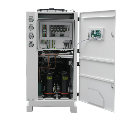 Gran volumen Popular China modelo de enfriador de agua HYAC-30AD en el tipo de enfriamiento del ventilador