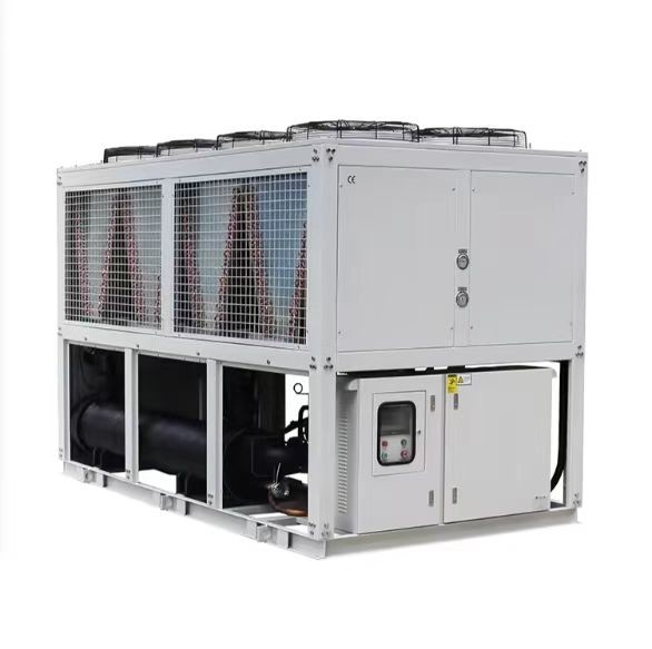 Fácil de operar máquina auxiliar refrigerada por aire HYSC-100A con tipo de tornillo