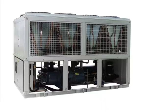 Fácil de operar máquina auxiliar refrigerada por aire HYSC-100A con tipo de tornillo