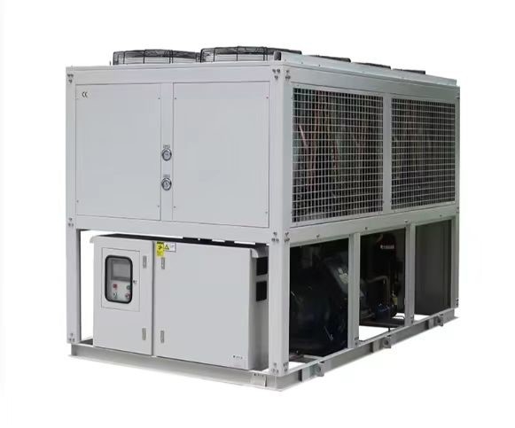 Fácil de operar máquina auxiliar refrigerada por aire HYSC-100A con tipo de tornillo