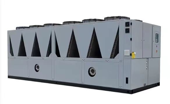 Máquina auxiliar y piezas fáciles de usar refrigerador de agua de tipo tornillo refrigerado por aire HYSC-240AD