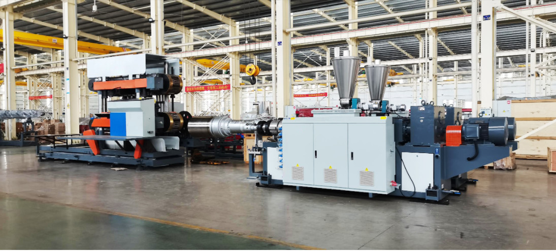 Línea de extrusión de tuberías onduladas de doble pared HYPET personalizable 200-600 mm con servicio de instalación de ingenieros