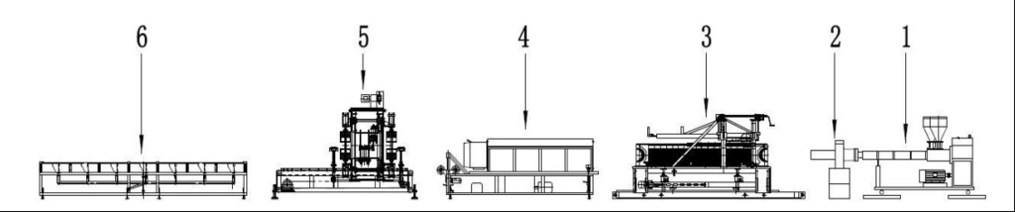 Línea de extrusión de tuberías onduladas de doble pared HYPET personalizable 200-600 mm con servicio de instalación de ingenieros