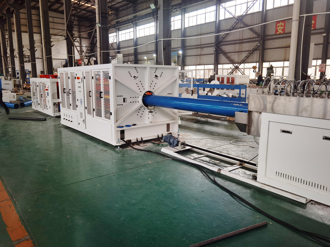 90-250mm / 160-400mm Línea de producción de tuberías de PVC-O Proceso de fabricación de tuberías de PVC O confiable
