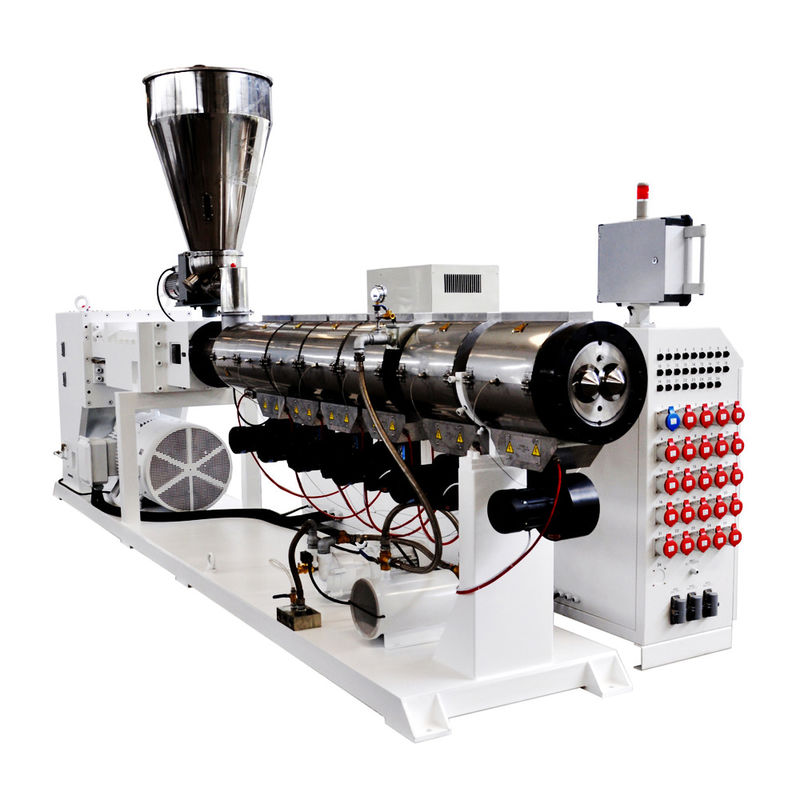 Reducción de caja de engranajes compacta de alto par de distribución HYPS75/28 extrusora de doble tornillo paralela con doble doble con una potencia de 350 kg/h