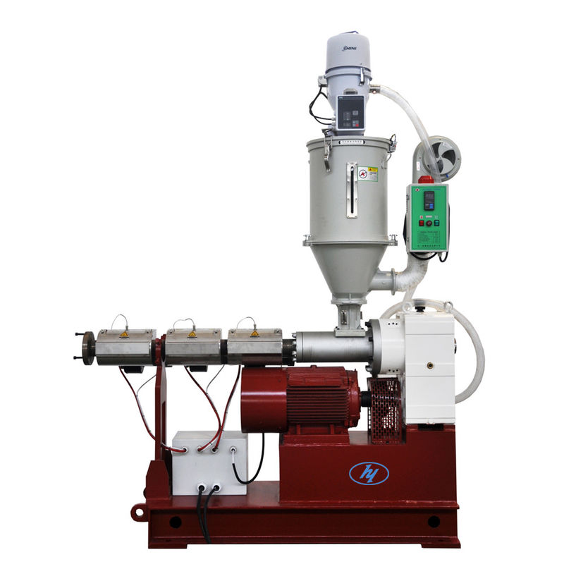 velocidad de salida alta eficiencia equipo de tornillo único línea de producción extrusores SJ45/30 22kw 70kg/h