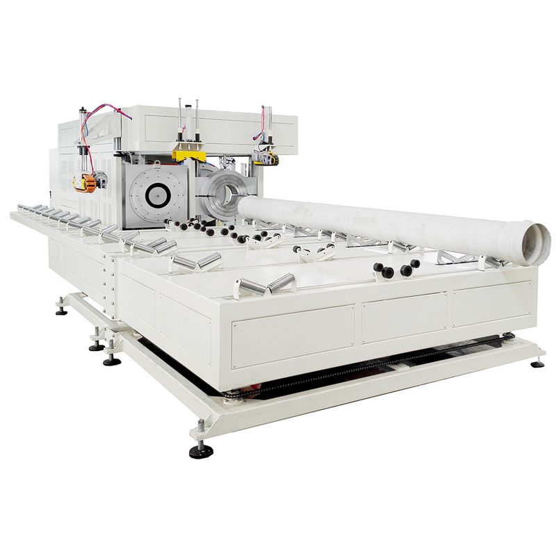 Máquina de fijación de tuberías de PVC controlada por CNC automática para diferentes tamaños 250/315/400/500mm