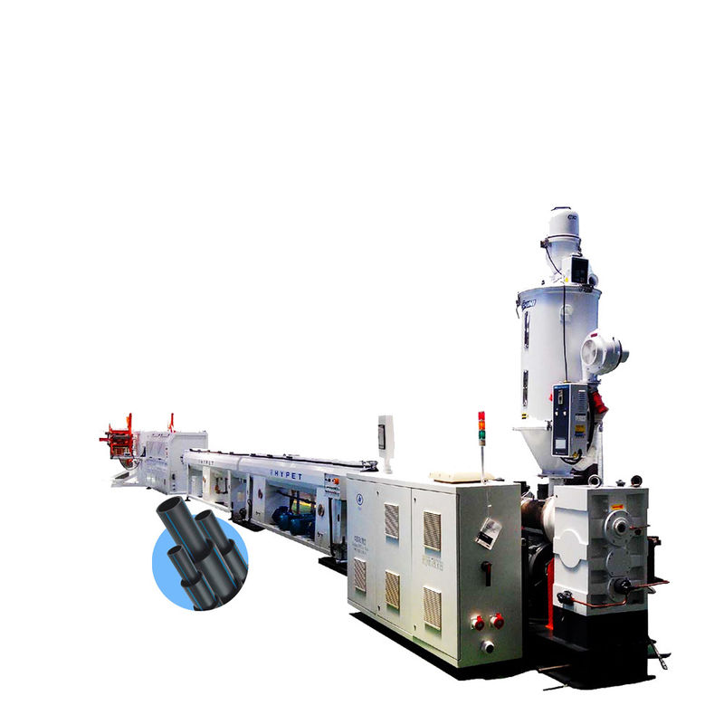 Máquina de extrusión de tuberías de agua caliente y fría de alta velocidad de 20-63 mm de plástico PPR HDPE con SJ80/34 45kw