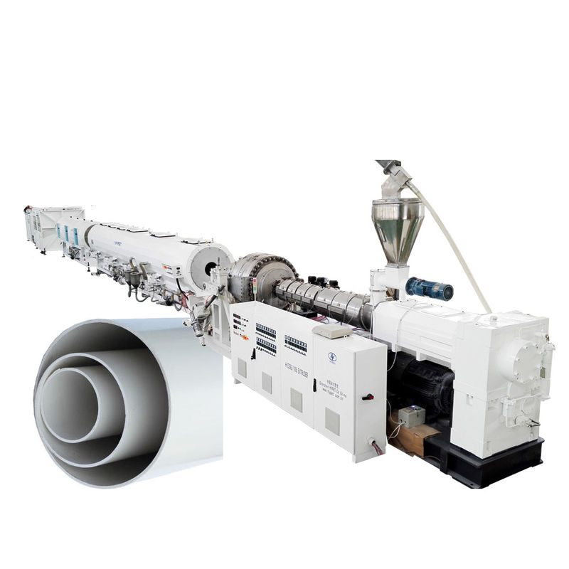 Máquina de fijación de tuberías de PVC controlada por CNC automática para diferentes tamaños 250/315/400/500mm