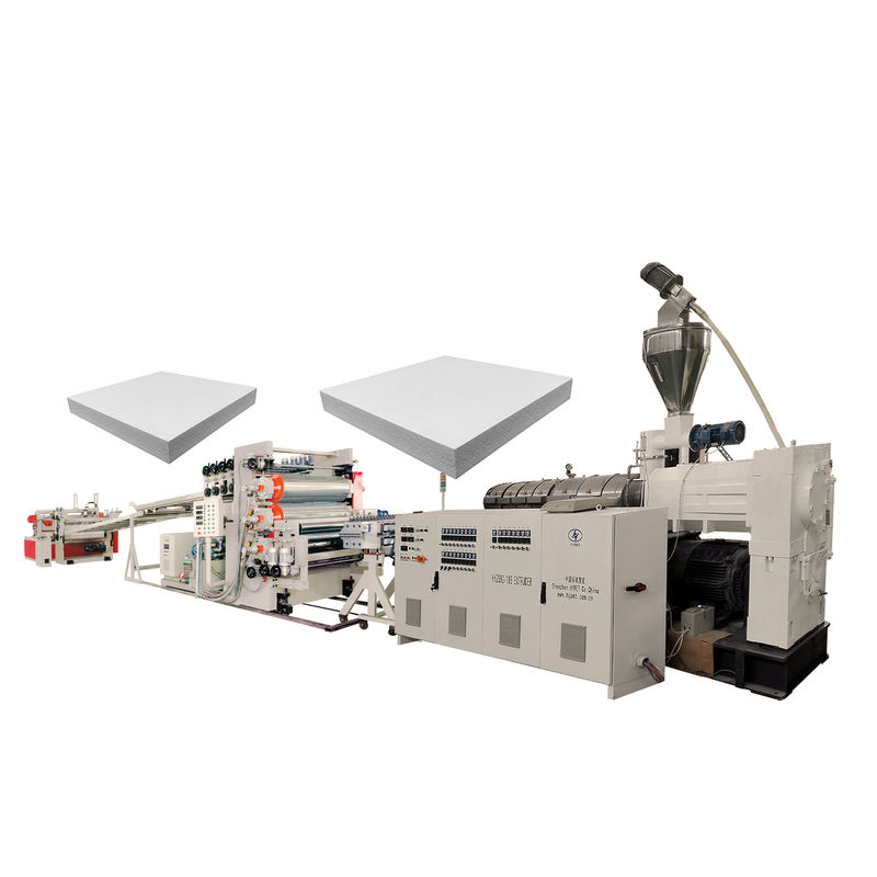 WPC PVC libre de piel de espuma dura de cartón de corteza de plástico máquina de extrusión para muebles de decoración de la casa publicidad